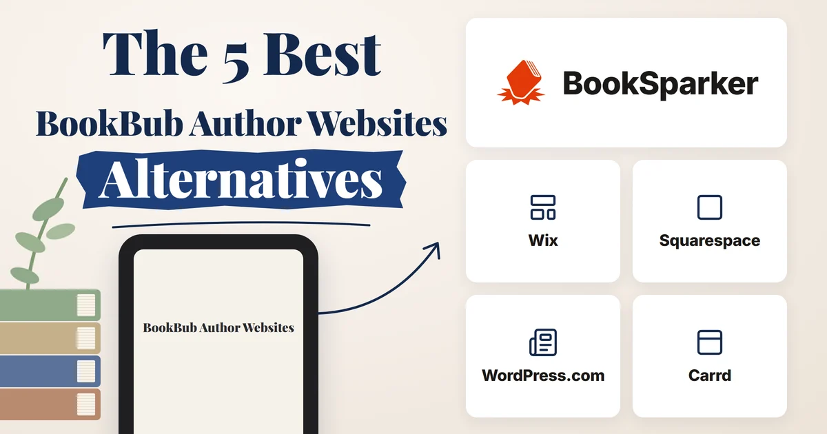 Best BookBub Author Websites alternatives for indie authors