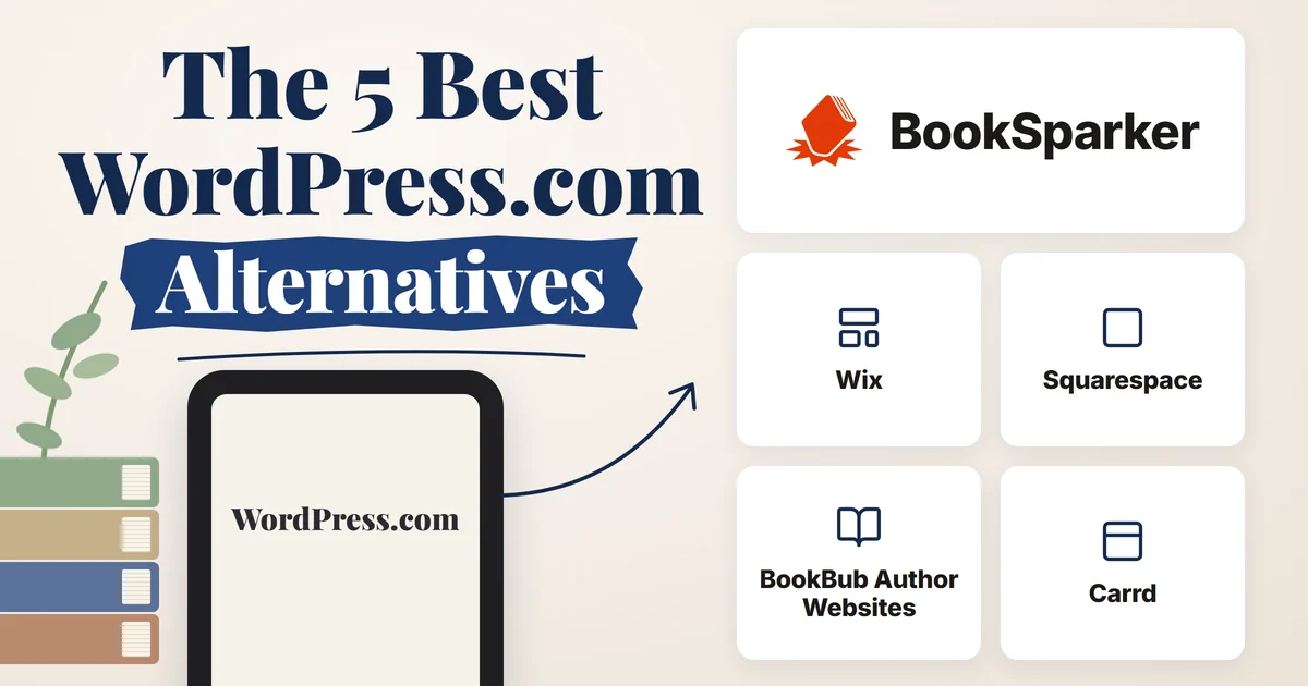 Best WordPress.com alternatives for author websites